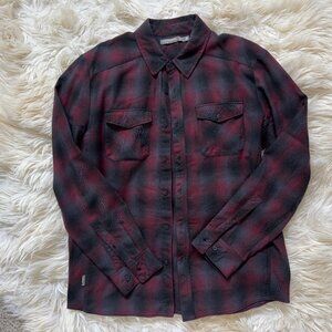Icebreaker Men's Lodge (wool) Flannel Shirt (Medium)